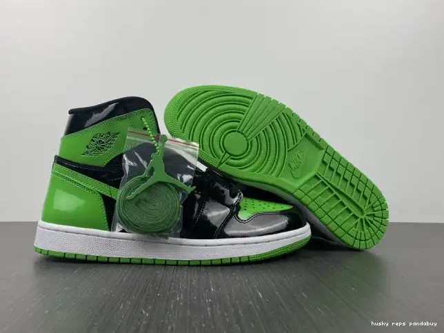 Rep Husky Jordan 555088-030 OG High Green 1 Air Pine 0602